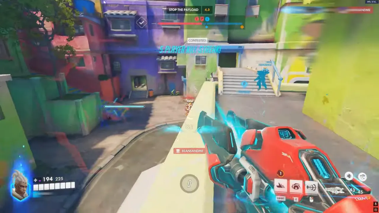 Overwatch 2 cheats guide overview of ESP, aimbot, and tier choice on a control map