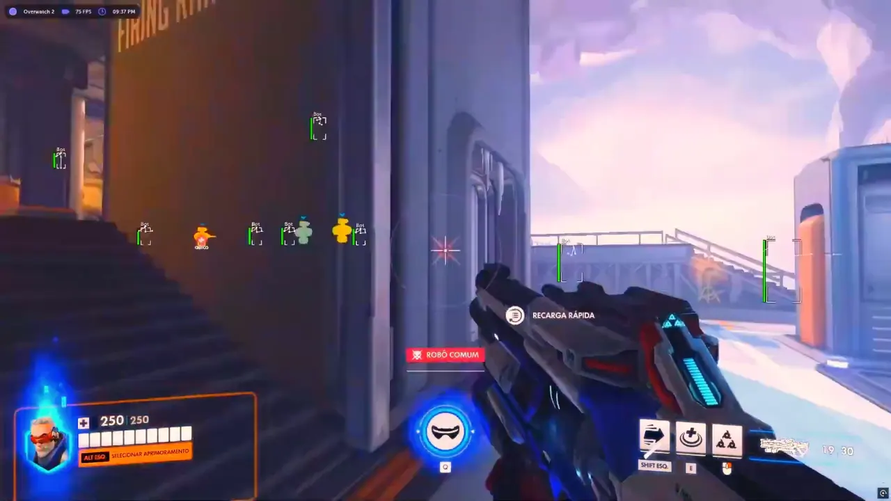 Overwatch 2 objective ESP marking payload and control points through cover