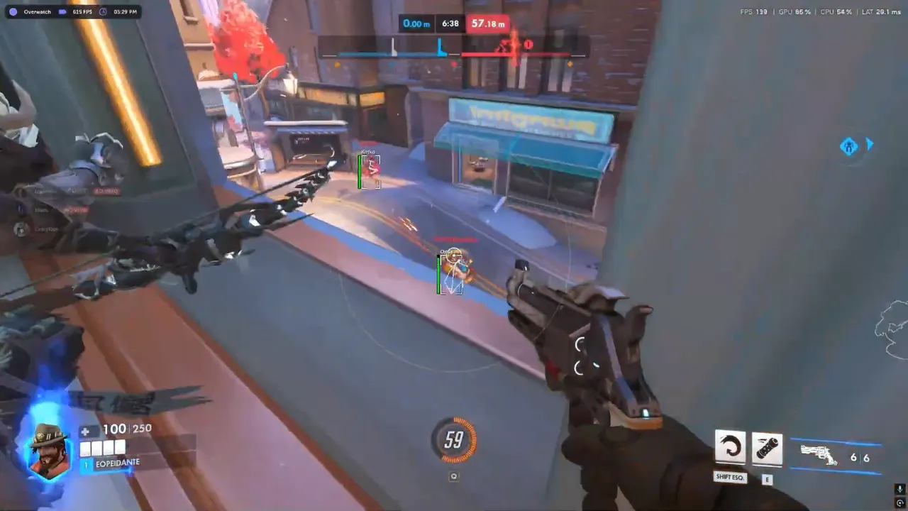 Overwatch 2 Private Viper full stack with 2D radar, ult ESP, and aimbot overlay