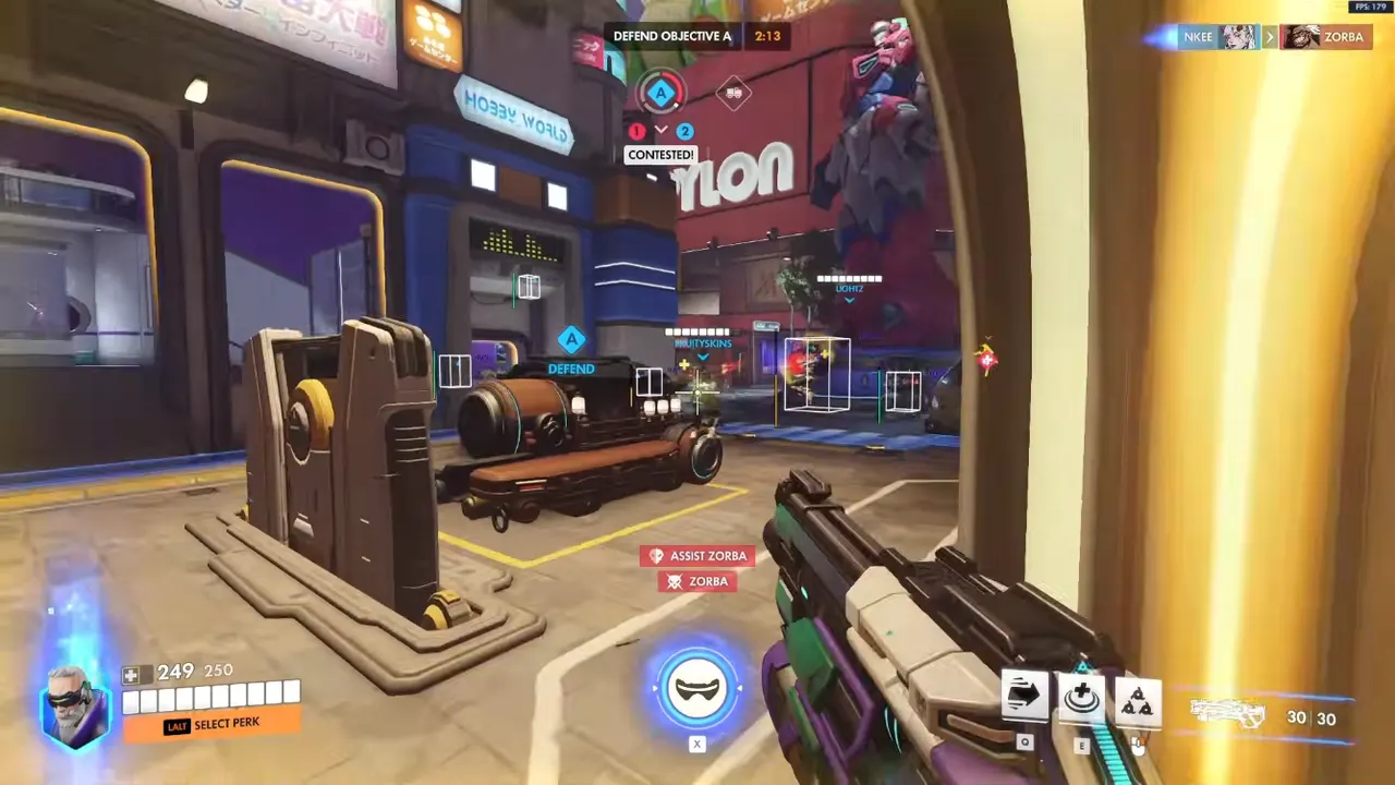 OW2 cheats usage tips for a support player using ESP without heavy aimbot