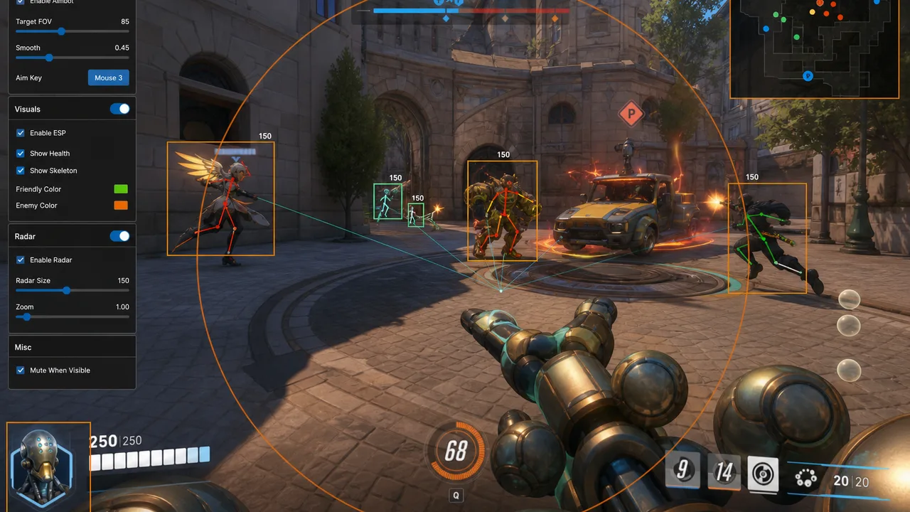 OBS capture exclusion Einstellungen for Overwatch 2 overlay